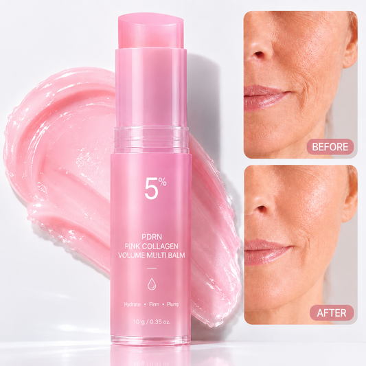 🔥LAST DAY 60% OFF Pureretain Korean Pink CollagenVolume Multi Balm