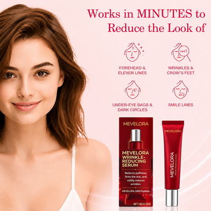 Results in 60 Seconds - Mevelora Rapid Wrinkle-Reducing Serum for Wrinkles, Bags & Dark Circles