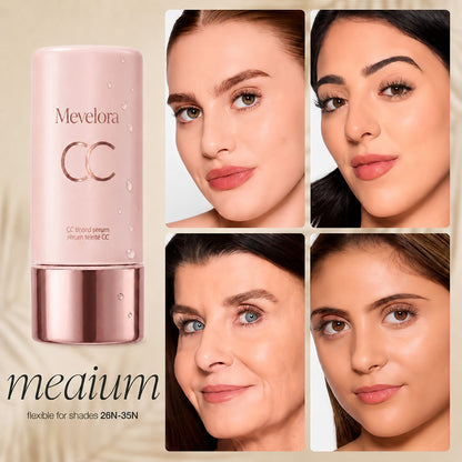 CC Color-Correcting Tinted Serum – Lightweight, Shade-Adaptive Coverage with 24H Hydration & 16H Waterproof Wear