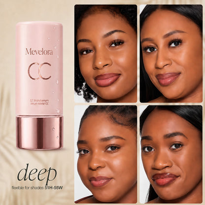 CC Color-Correcting Tinted Serum – Lightweight, Shade-Adaptive Coverage with 24H Hydration & 16H Waterproof Wear