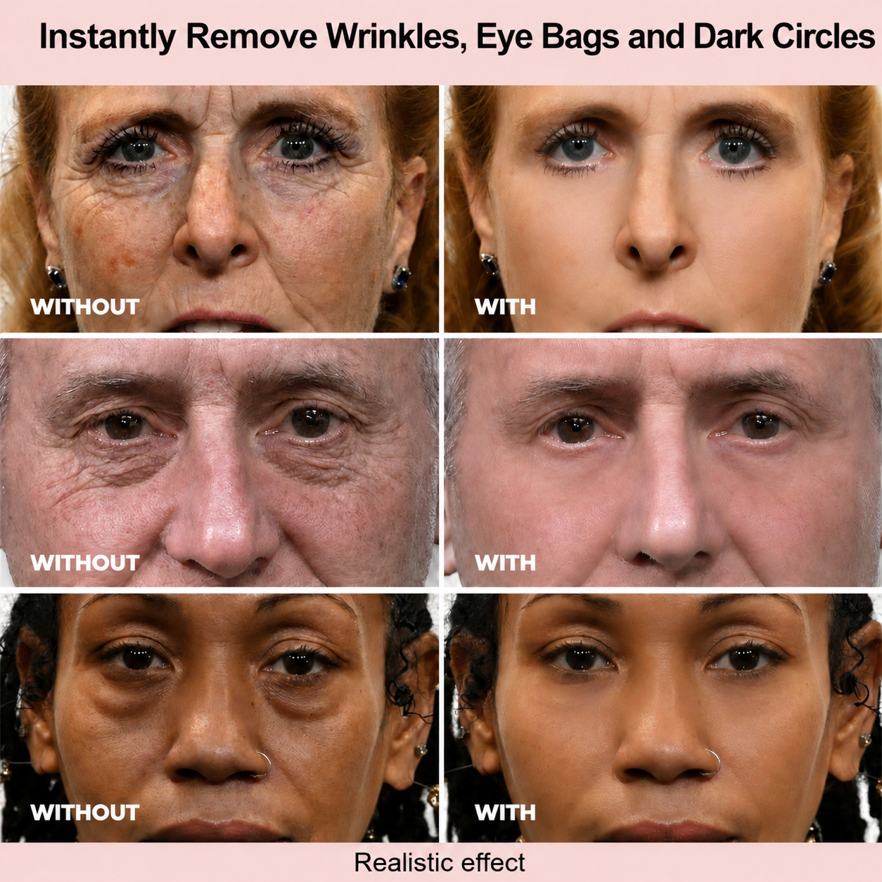 Results in 60 Seconds - Mevelora Rapid Wrinkle-Reducing Serum for Wrinkles, Bags & Dark Circles