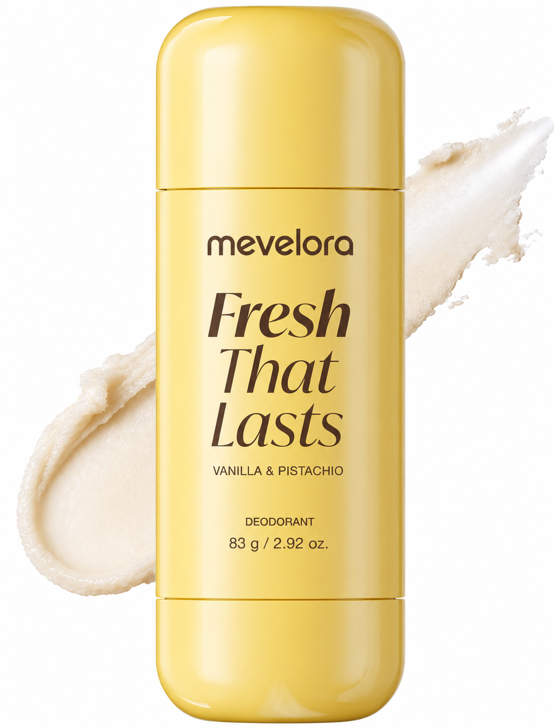 Deodorant Vanilla & Pistachio Fresh That Lasts | Brightening & Smoothing for Dark Underarms with Kojic Acid & Turmeric