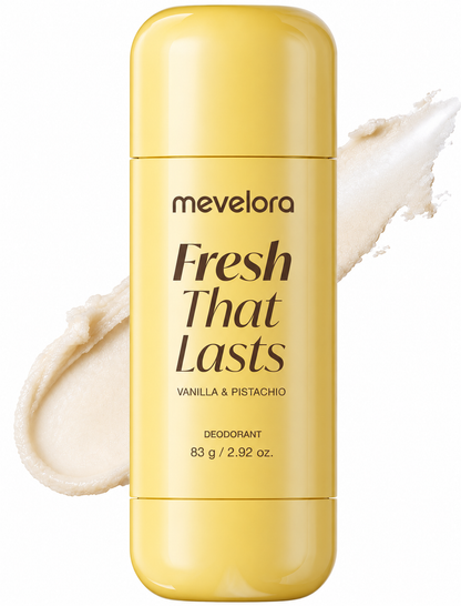 Deodorant Vanilla & Pistachio Fresh That Lasts | Brightening & Smoothing for Dark Underarms with Kojic Acid & Turmeric