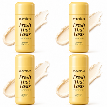Deodorant Vanilla & Pistachio Fresh That Lasts | Brightening & Smoothing for Dark Underarms with Kojic Acid & Turmeric