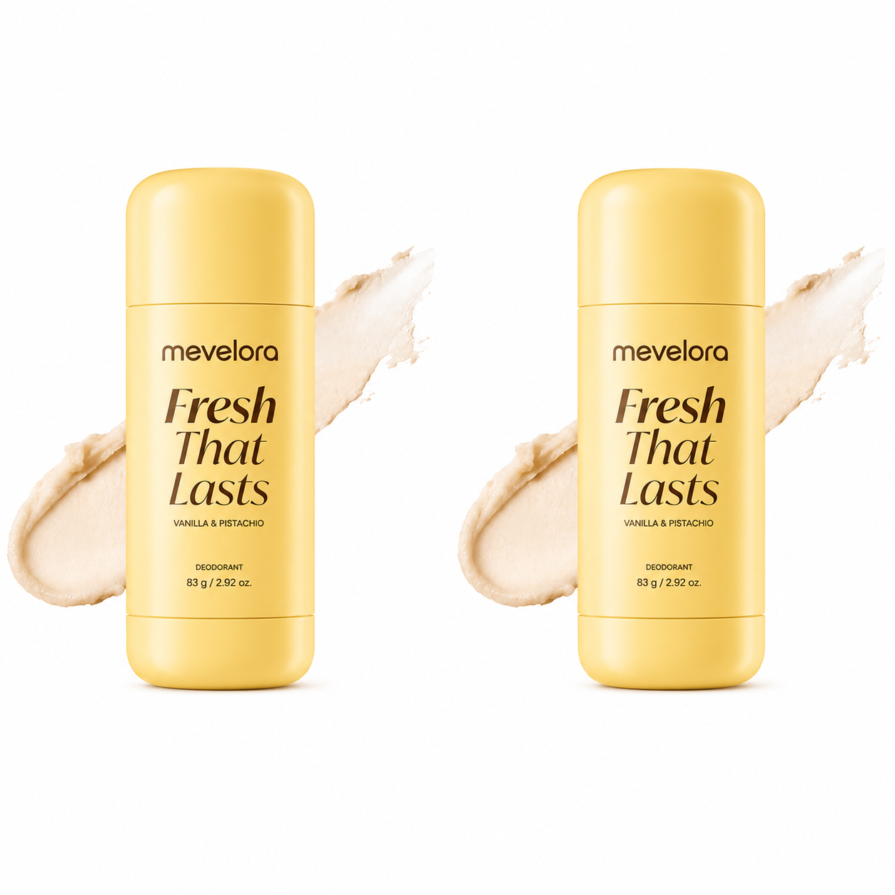 Deodorant Vanilla & Pistachio Fresh That Lasts | Brightening & Smoothing for Dark Underarms with Kojic Acid & Turmeric