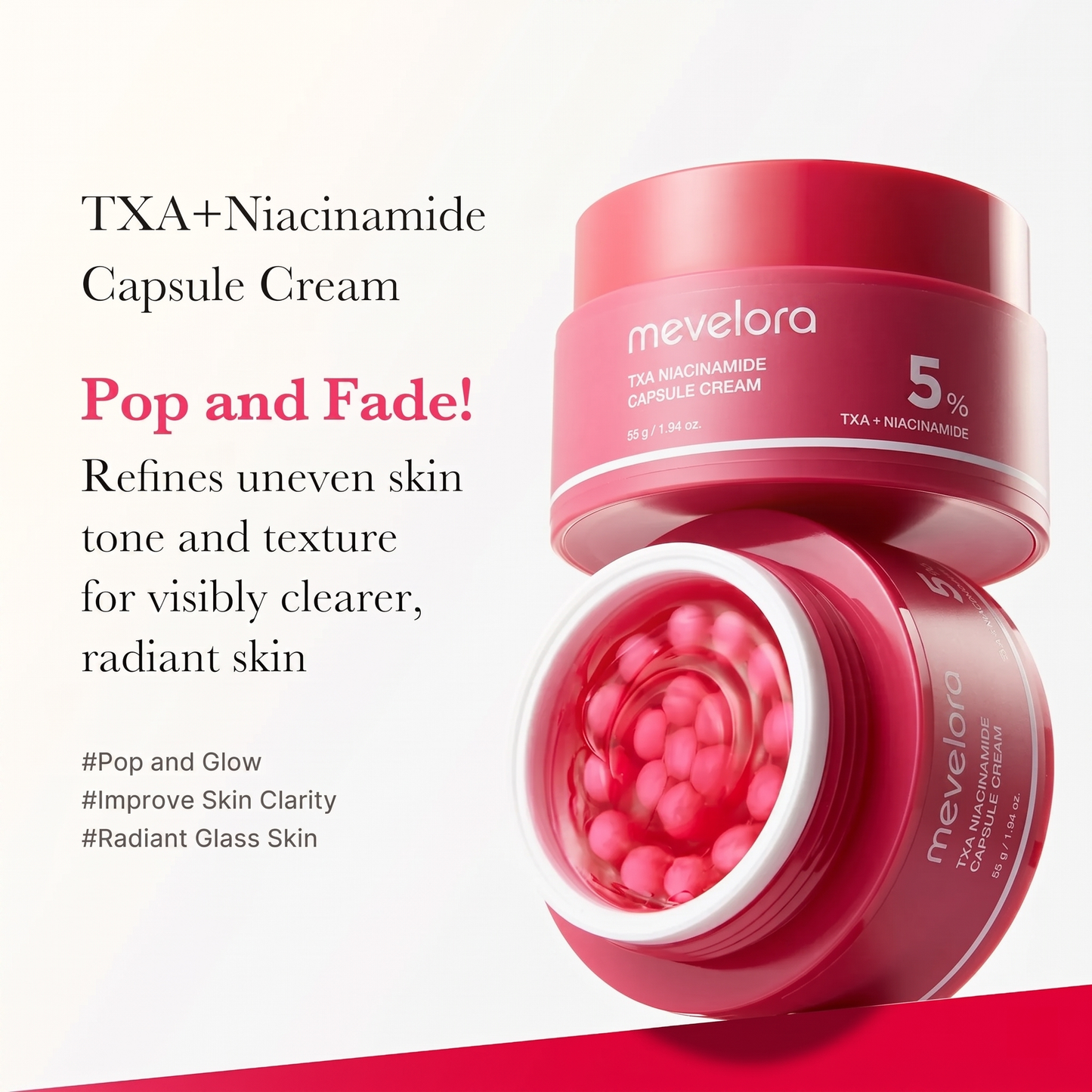 Mix & Match Boba Cream Set | Tiktok Viral Capsule Creams for Uneven Skin Tone, Glow Hydration, Korean Skincare