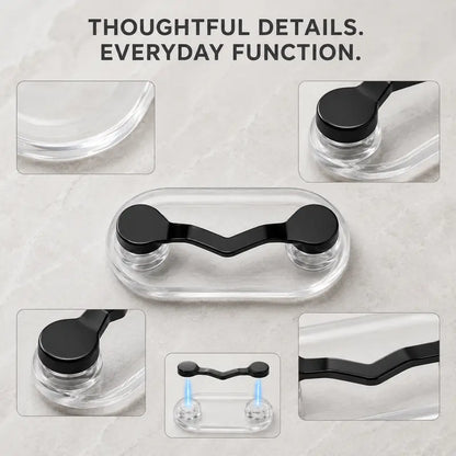 Magnetic Glasses Holder - Premium Strength Magnetic Hold - Fits All Frames - Lifetime Warranty 🕶️